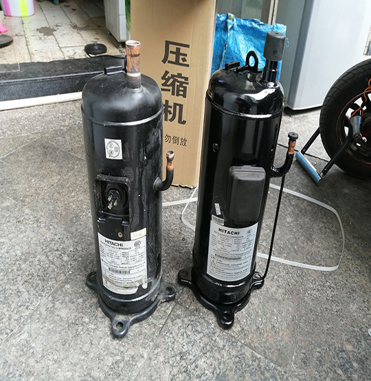 濠江中央空调压缩机的更换维修